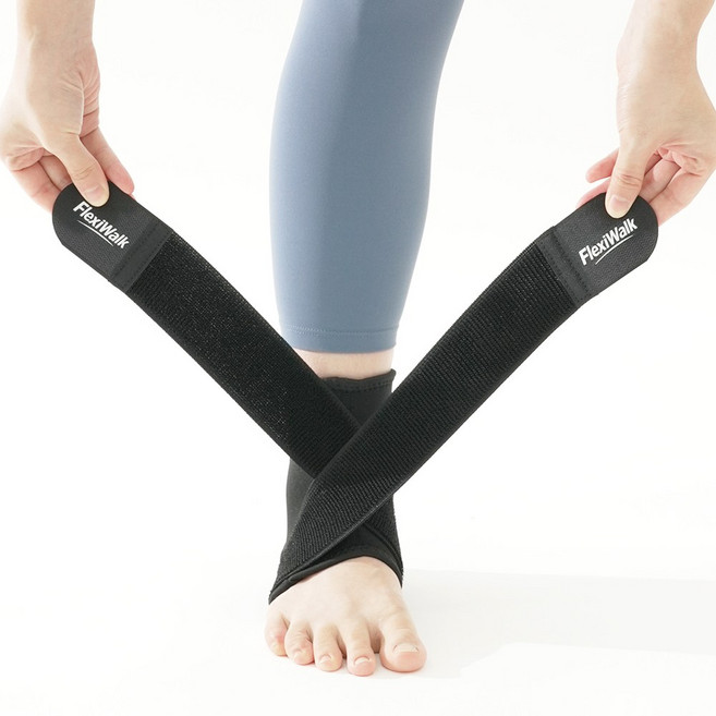 플렉시워크 발목보호대 탄성밴드형 다중압박, 1개