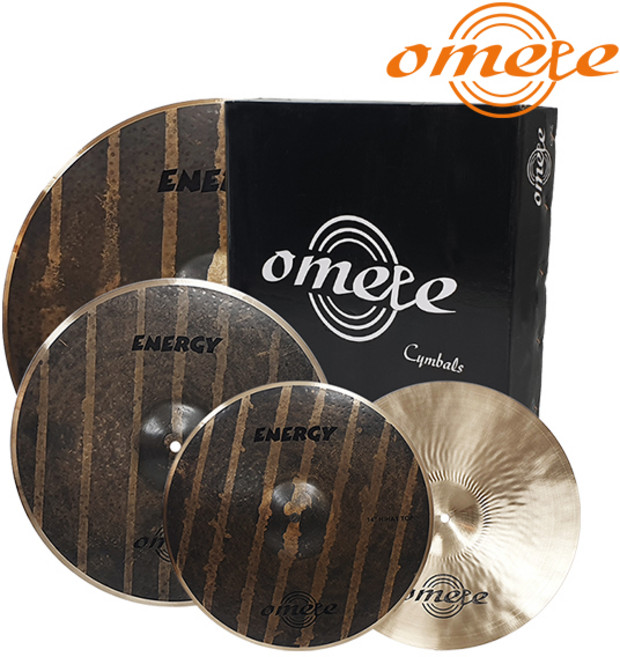 Omete 오메테 Energy시리즈 4종 심벌팩 141620 심벌가방 포함 OEG-SET4, 1개