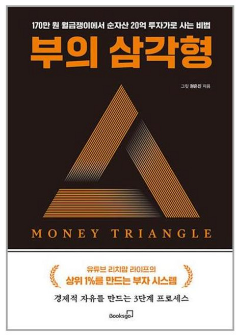 북스고 부의 삼각형 (마스크제공), 비닐커버 책표지 안함