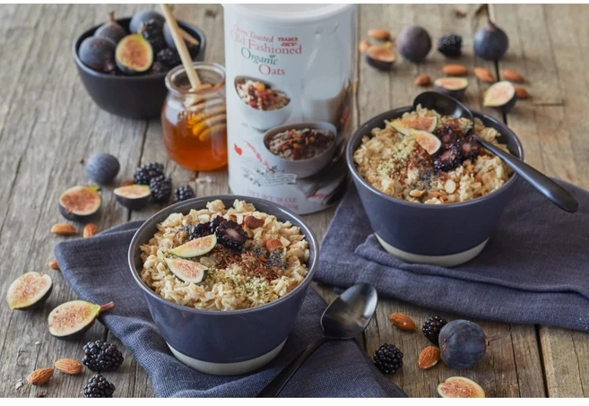 트레이더 조 Oven Toasted Old Fashioned Organic Oats, 1개, 510g - 쿠팡