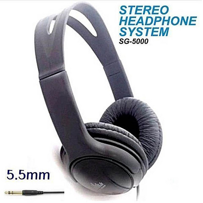 에스테크에스테크 디지털피아노 헤드폰 다이나믹한사운드 6.3파이 5.5파이, SG-5000