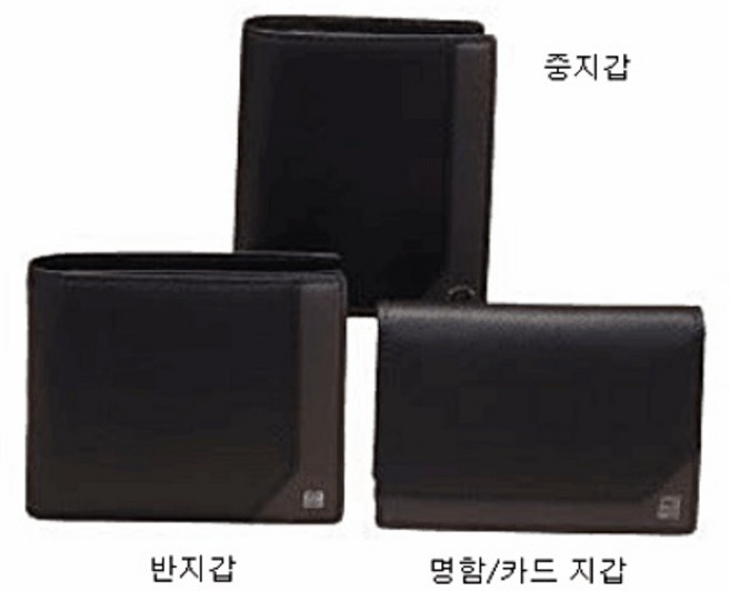 [ESQUIRE] <<브랜드 선호도 넘버원>>에스콰이아 남성지갑 [심플한 디테일의 고급스런 지갑]