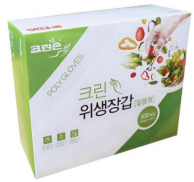 크린손 크린 위생장갑 알뜰형, 500개입, 1개
