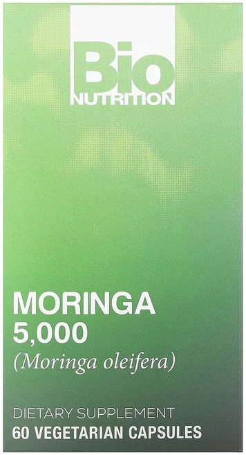 바이오뉴트리션 모링가 슈퍼 푸드 5000mg 베지캡슐 60정, 4개 - 쿠팡