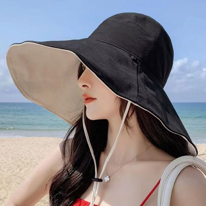 챙큰 벙거지 모자 여름 챙 넓은 여자 버킷햇 DD-12767 han+0108wN, 본상품선택, 본상품선택