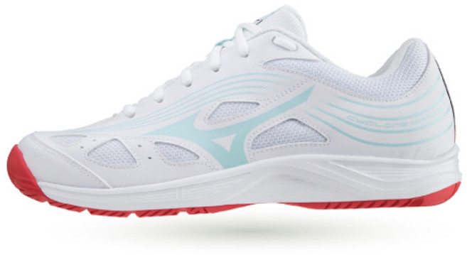 미즈노 사이클론 스피드3 화이트민트 218010 배드민턴화 피클볼화 인도어화