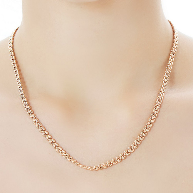 14k 18k 빅토리아 금 목걸이 커플 선물 데일리