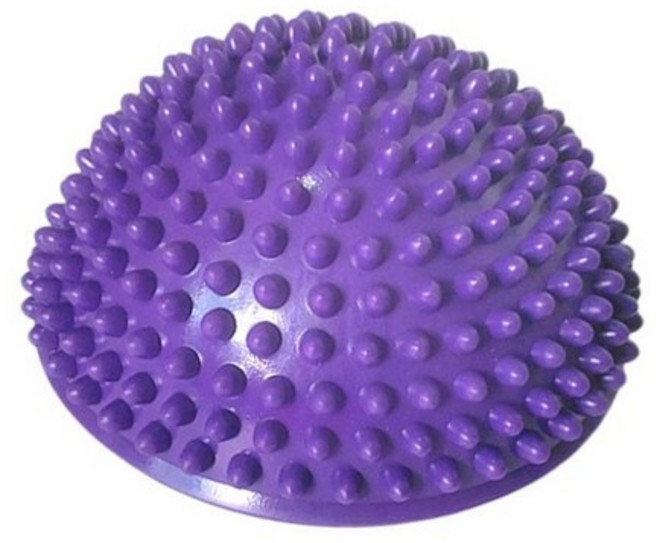 코어운동 밸런스볼 미니 돔볼 패드 보수볼 쿠션 지압 발란스, A. 더 많은 요가볼 사이즈, D. 반구 보라색 두리안 공