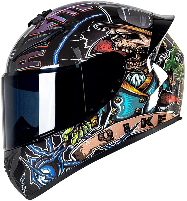 DOT 오토바이 헬멧 크루즈 레트로 모토크로스 풀 페이스 남성과 여성 사계절 라이딩 Casco Capacete, 03 L, 06 35