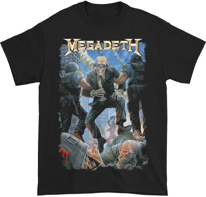ROCKPANDA Megadeth Vic Taken Away T 반팔티