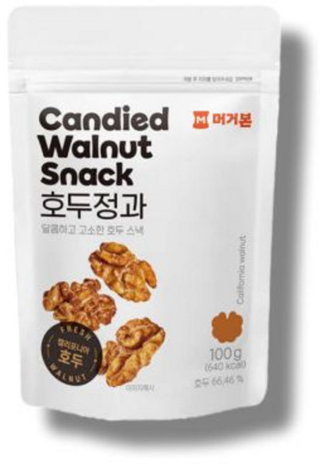 머거본 와사비맛 아몬드 200g 10봉 간식/안주, 머거본 호두정과 100g 1봉 간식/안주