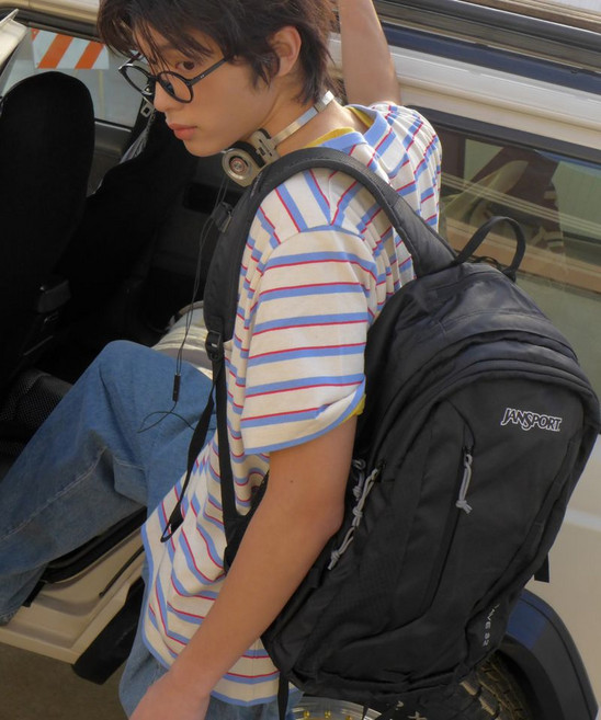 JANSPORT 스포츠 아가베 BLACK