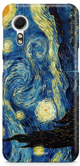 데이투데이 갤럭시X커버5 케이스 반 고흐 하드 SM-G525N