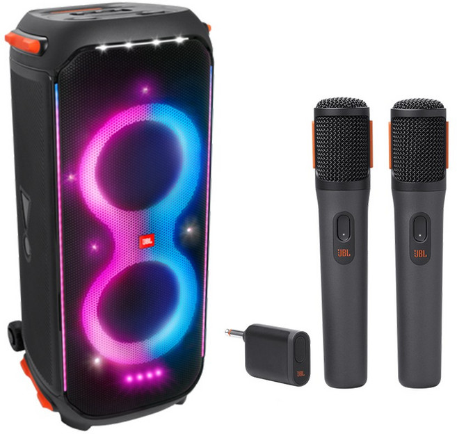 JBL PARTYBOX710 파티박스710 블루투스 스피커 + 제이비엘 충전식 마이크 WIRELESS MIC
