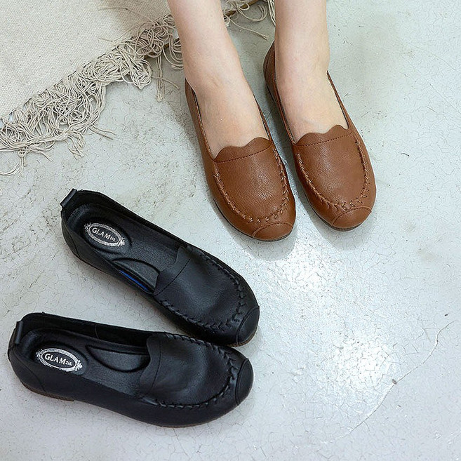 슬립온단화 스니커즈 컴포트화 효도화 플랫슈즈K