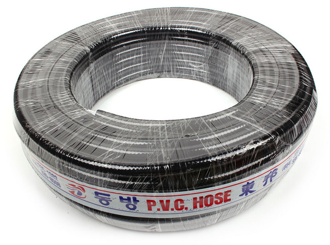 엘토로 흑고압호스 16mm 50M 편사 PVC 세차호스 공구, 1개, 상세페이지 참조