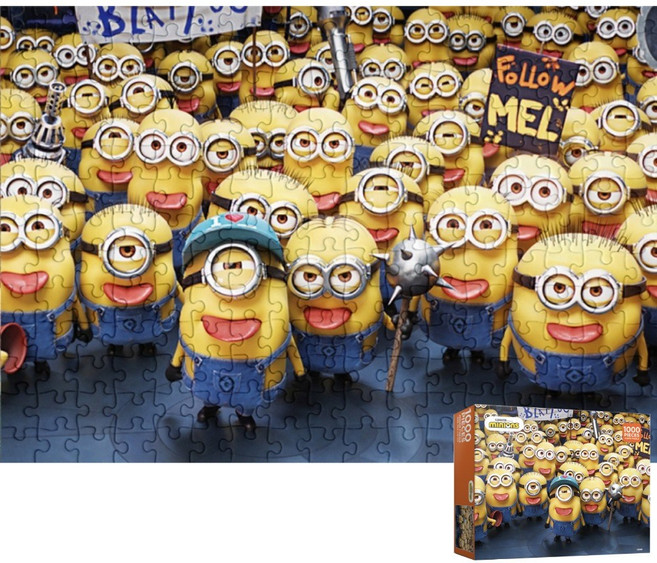 모두의취미 메롱 미니언즈 1000피스 직소퍼즐, 1개, 단품