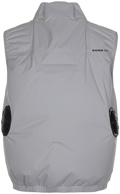 선풍기조끼 아이스팩 배터리포함라이트그레이 EIDER Safety