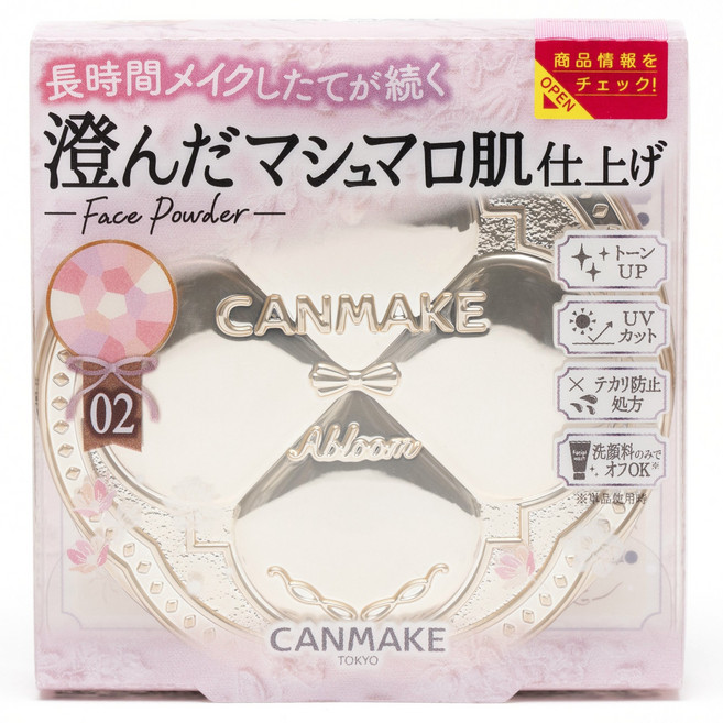 캔메이크 마시멜로 피니쉬 파우더 어블룸 4g, 1개, 02 사쿠라 튤