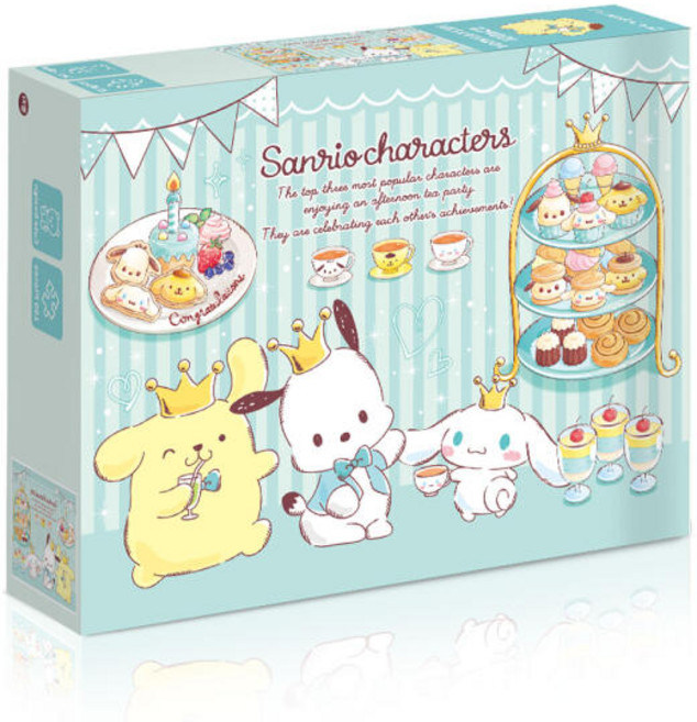 150피스 직소퍼즐 - 산리오 피에스타, 없음, 1개