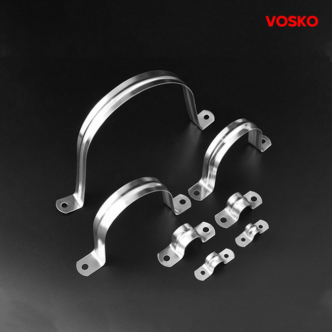 보스코 스텐 새들 M5~M200 U반도 전선 케이블 배관 파이프 고정, 1개