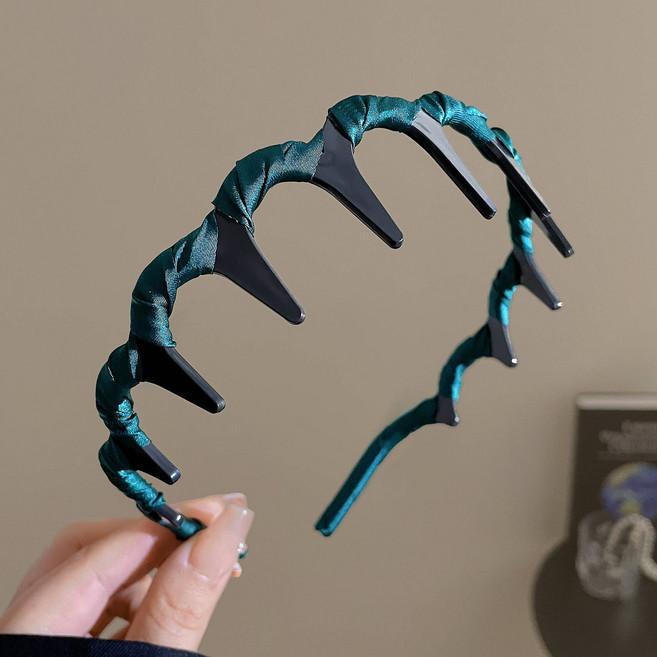 波浪髮箍，簡約髮箍，學生髮箍，洗臉髮箍