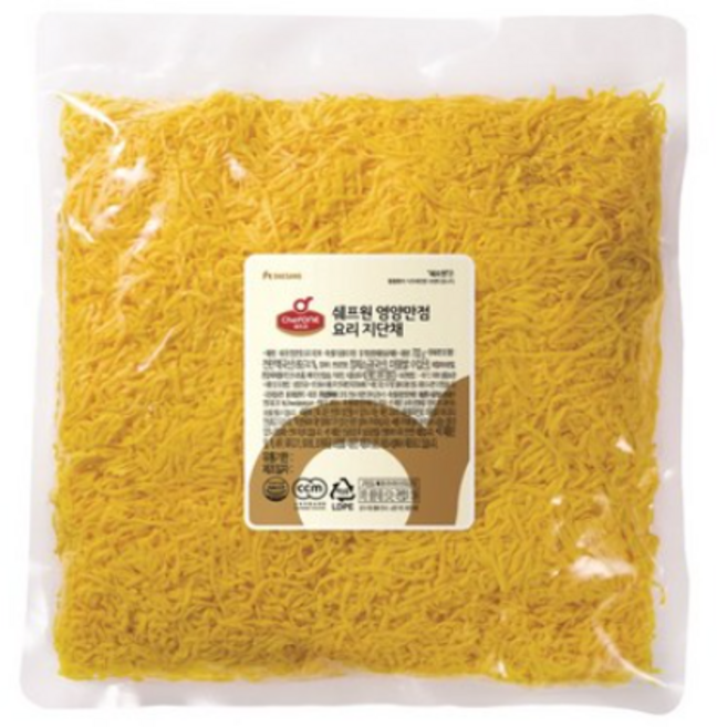 쉐프원 영양만점 요리 지단채 700g, 4개