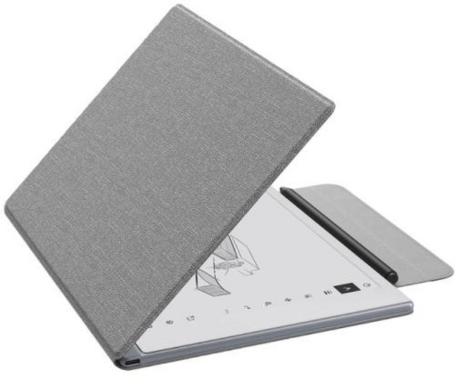 MoKo 경량 초박형 마그네틱 케이스 넓은 펜 보호 걸쇠 스마트 태블릿 커버 폴리오 놀라운 2 태블릿용, 2.Gray  Remarkable 2, 한개옵션1