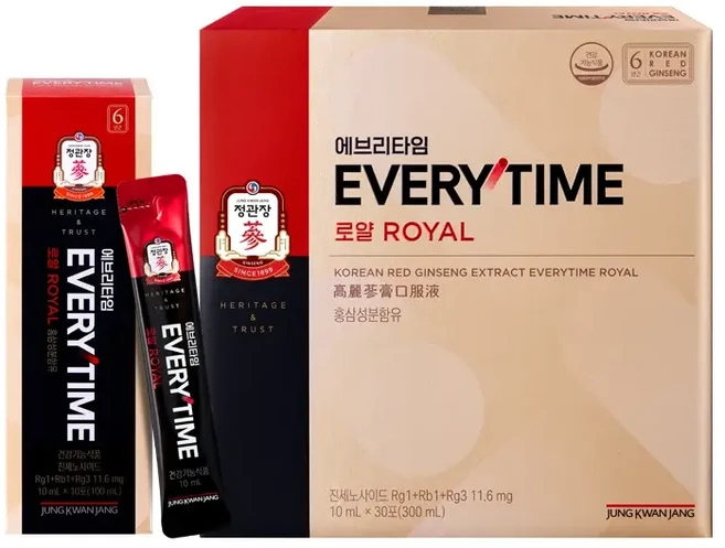 정관장 에브리타임 로얄 10ml X 30포 (쇼핑백 없음), 30개