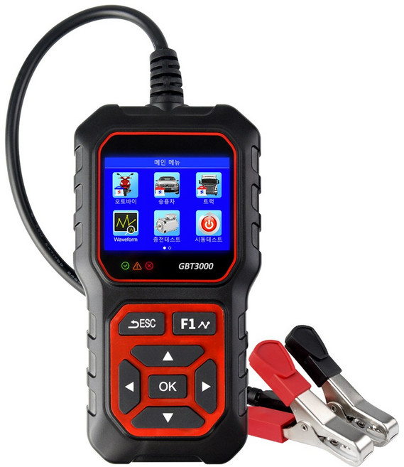 가제트 자동차 배터리 테스터기 GBT3000 진단기 측정기, 1개