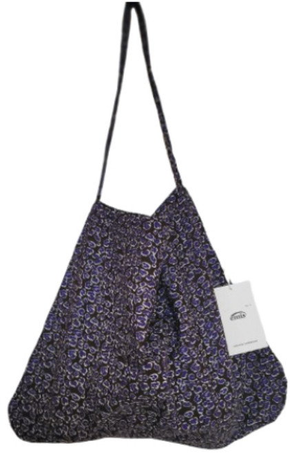 [국내매장] EMIS 이미스 에코백 레오파드 코듀로이 에코백 레디쉬 브라운 퍼플