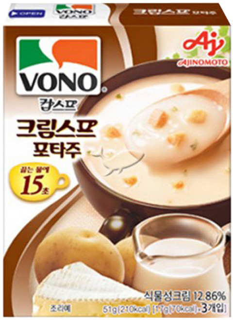 보노 크림스프 포타주 49.8g, 51g, 4개