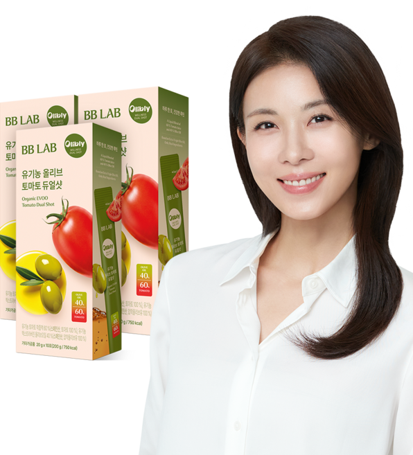 [무료배송/오늘출발] 뉴트리원 비비랩 유기농 올리브토마토 듀얼샷 10포 라이코펜 피쿠알 엑스트라버진 올리브오일 NFC 토마토 착즙액 올토샷 복합구성 세트, 200g, 3박스