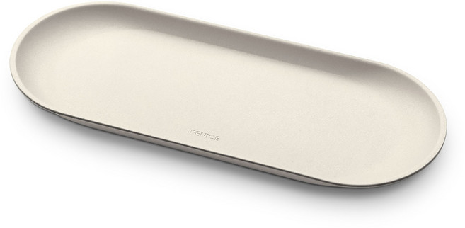 페니체 오피스 가죽 펜 트레이, 1개, 화이트