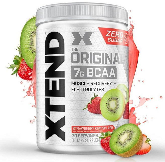 엑스텐드 BCAA 녹아웃 후르츠펀치 파우더 30서빙, 13.2 Ounce (Pack of 1), 1개