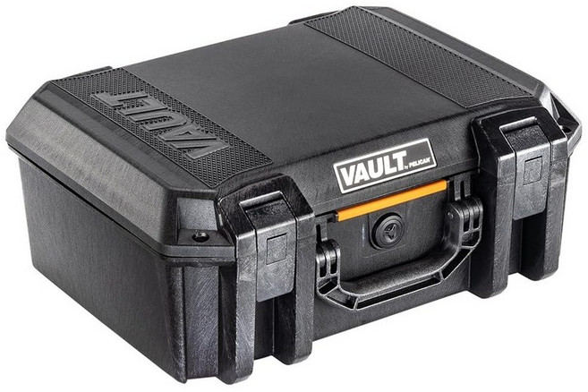 Pelican Vault V300 다목적 하드 케이스 폼 블랙, 패딩 디바이더, 1)블랙