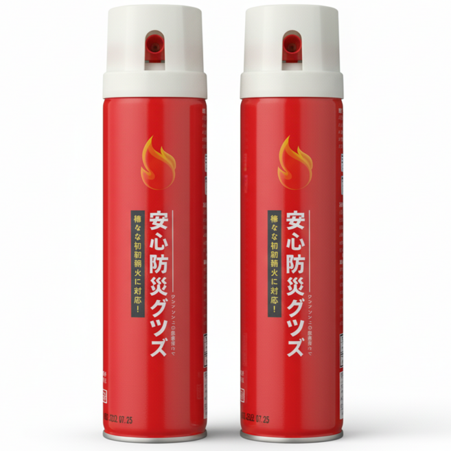 火場救星滅火器 消防檢驗核可 SGS防爆認證 藝人推薦, 4個, 450ml