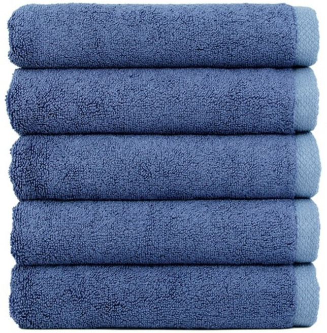 무형광 뱀부 호텔타월 30수 200g 고급수건, 10개, 블루