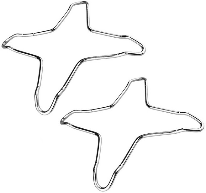 보람찬하루 모카포트 삼발이 가스레인지 받침대 불가살 사발이, 2개