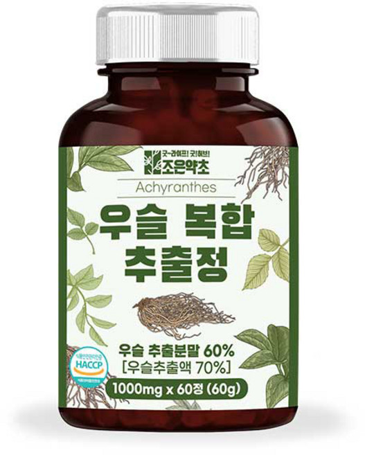 조은약초 우슬 복합 추출정 60p, 60g, 1개