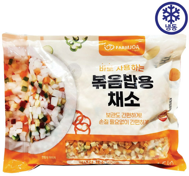 팜조아 볶음밥용 냉동 채소, 1.5kg, 1개