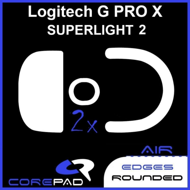 코어패드 로지텍 G PRO X Superlight2 Viper V3 Pro 바이퍼 Sprime PM1 마우스 피트 AIR CTRL 오리지널버전, 1개, G PRO X Superlight2 피트 AIR 버전
