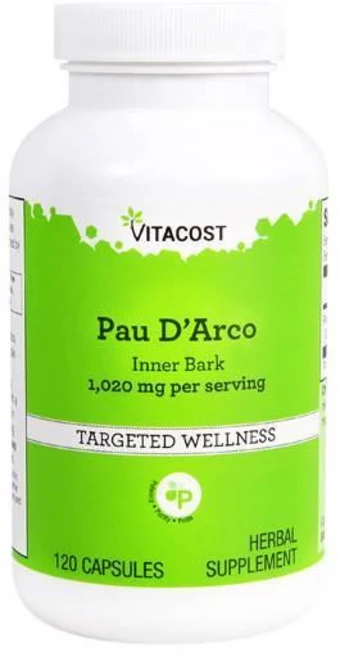 비타코스트 포다르코(Pau D'Arco) 이너 바크 캡슐 120정, 1개 - 쿠팡