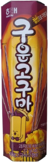 해태제과 구운감자, 27g