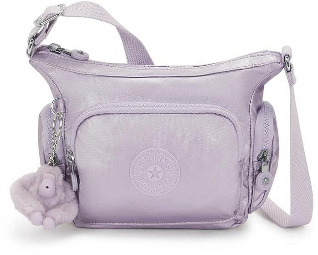 키플링 Kipling Gabbie 미니 프린트 크로스바디 백 메모리 핑크 미디엄 캐주얼