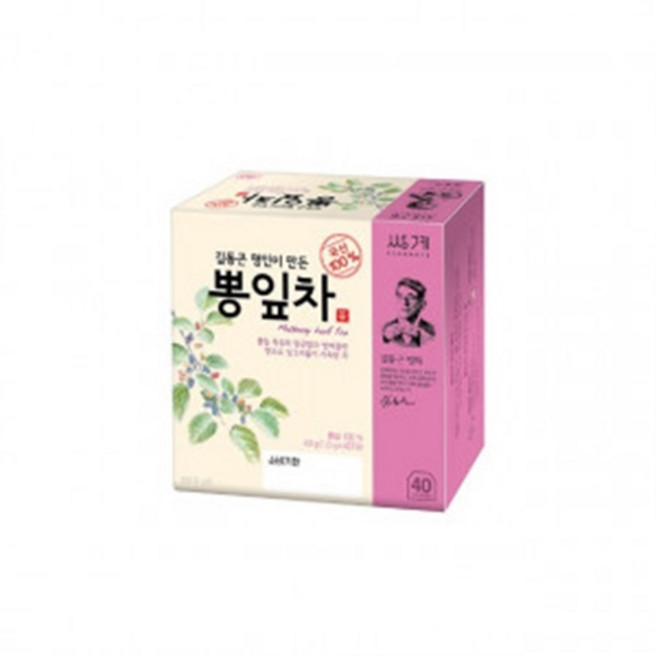 쌍계명차 김동곤 명인이 만든 뽕잎차, 1g, 40개입, 1개