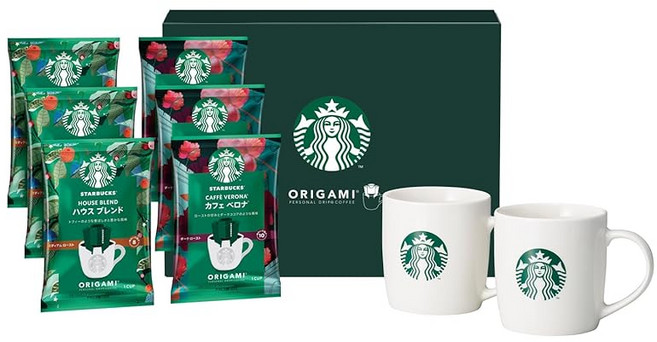 스타벅스 오리가미 with 머그컵 선물 SBC-30B 레귤러 커피 드립