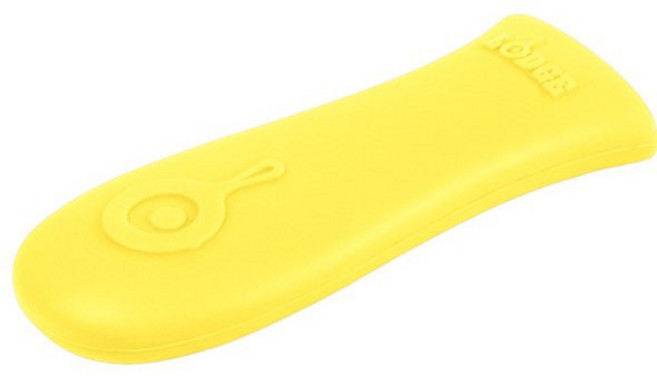 Lodge 矽膠防熱套/隔熱套/手柄套/鍋把套, 1個, 有吊牌黃色, 黃色