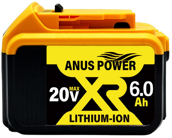 디월트호환 20V 6.0Ah 리튬이온 배터리, 1개