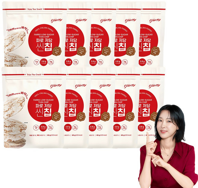 그레인온 파로 저당 씬칩, 10개, 60g